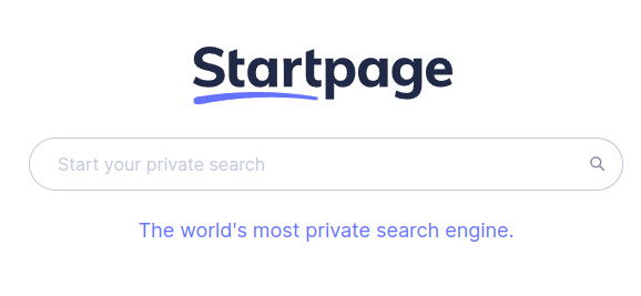 logo di StartPage