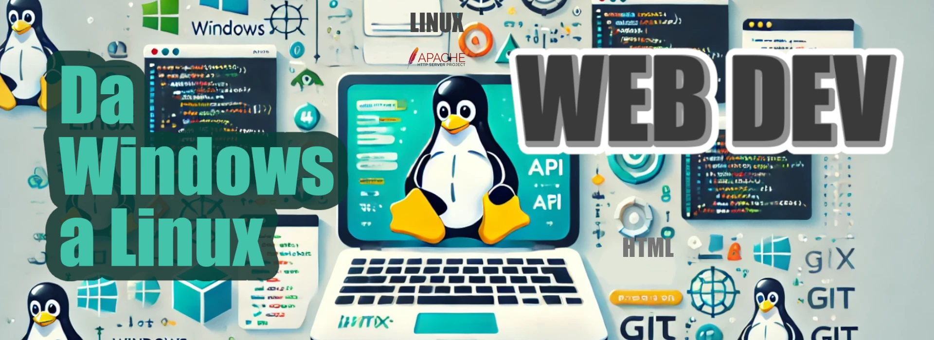 Web e App developer Linux (Copertina)