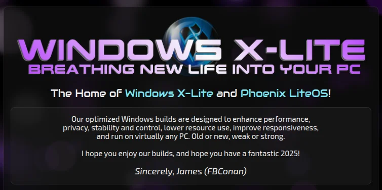 Windows X Lite